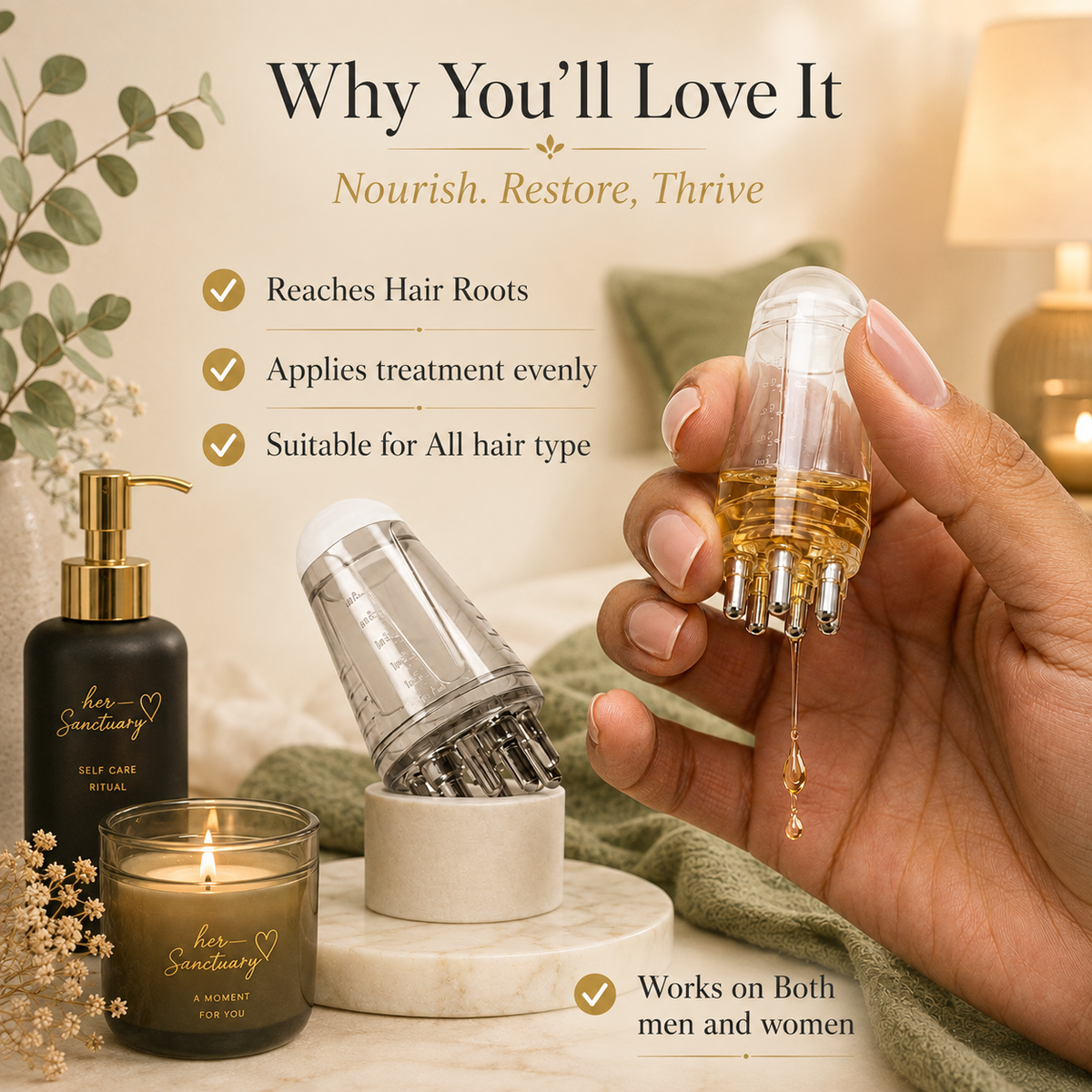Sanctuary Root Applicator & Massager™