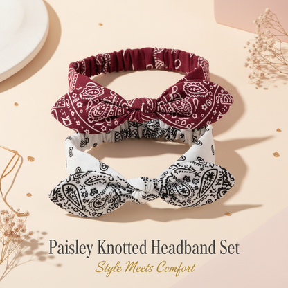 Paisley Headband Set - Premium